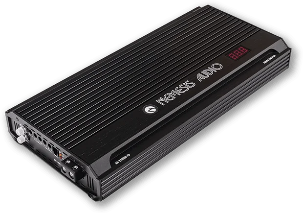 RMS monoblock — the number on the box is what it actually does, not a marketing peak rating.